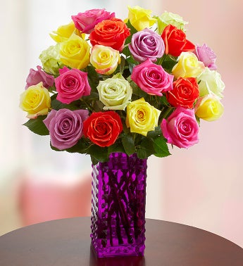 Two Dozen Assorted Roses