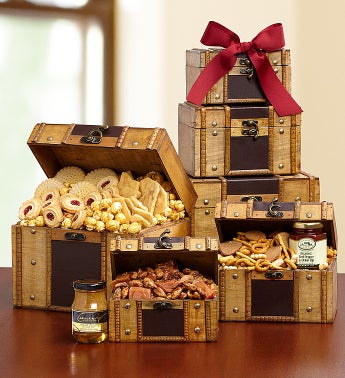 Dad's Favorite Gourmet Snack Tower