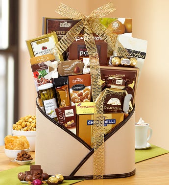 Modern Elegance Chocolates and More! Gift Basket