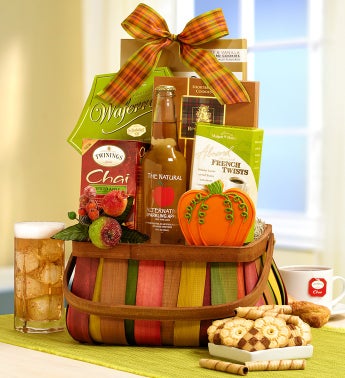 Shades of Autumn Gourmet Gift Basket