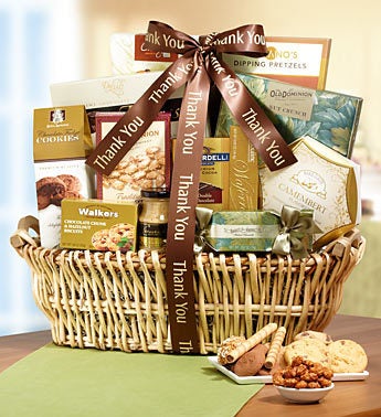 Regal Thank You Gourmet Gift Basket