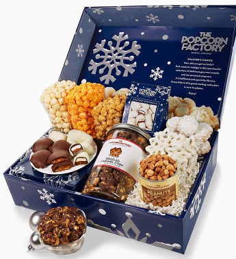 The Popcorn Factory� Snowy Night Snacker's Choice