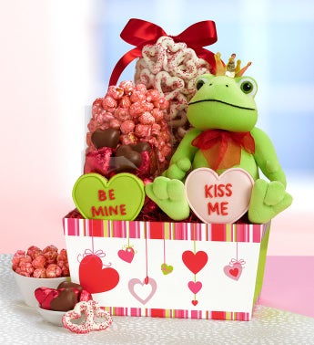 Pucker Up! Valentine Sweets Basket