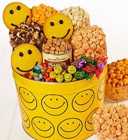 The Popcorn Factory Smiley Snack Asst Tin 2G