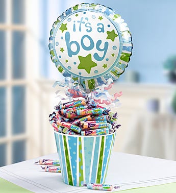 Baby Balloon & Candy Pail
