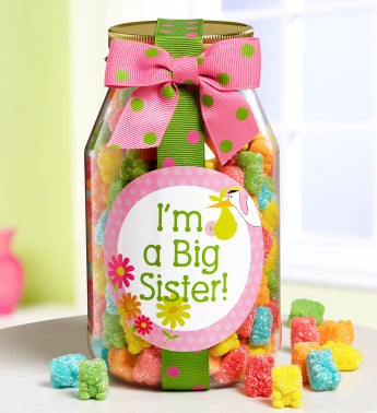 I'm a Big Sister! Teddy Gummies Jar