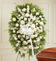 White Standing Spray