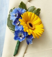 Country Wedding Boutonniere