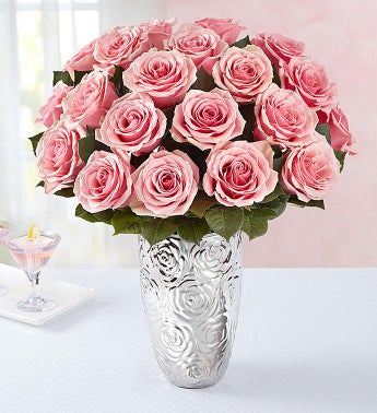 Pink Petal Roses, 12- 24 Stems