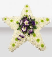 Lisianthus Star Cushion