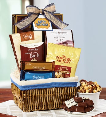 Happy Birthday Sweet Indulgences Basket