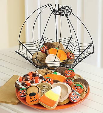 spider web cookie basket