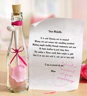 Personalized Message in a Bottle� Nurse