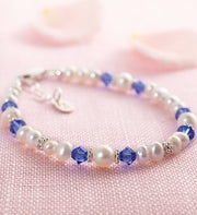 Crystal Birthstone Bracelet September