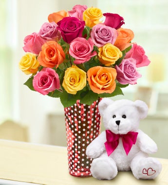Assorted Roses, 18 Stems