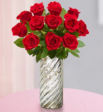One Dozen Red Roses