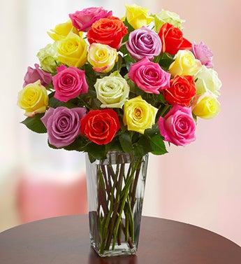 Buy 12 Summer Roses, Get 12 Free + Free Vase