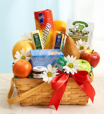 Flower Delivery Service on Fruit   Gourmet Basket From 1 800 Flowers Com
