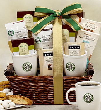 Starbucks Gift Basket - 1800baskets.com