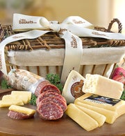 Meat & Cheese california basket - 1800baskets.com
