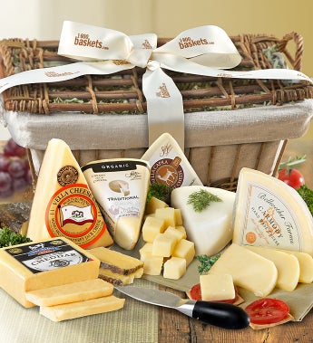 American Cheese Gift Basket - 1800baskets.com