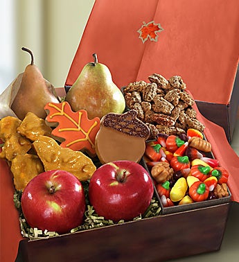 Autumn Harvest Fruit & Sweets Box