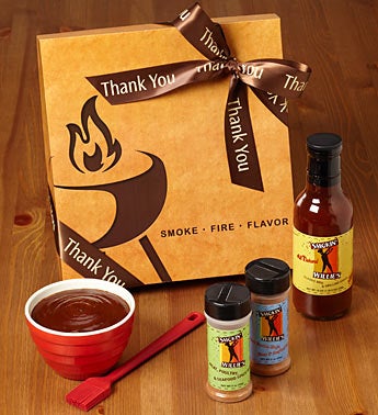 Thank You Smokin' Willies BBQ Set