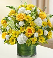 Cherished Memories - Yellow and White