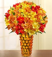 Fall Peruvian Lily Bouquet