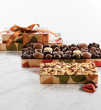 Fannie May Fall Hostess Gift Tower