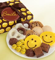 Cheryl?s Happy Face Cookies & Treats Gift Box