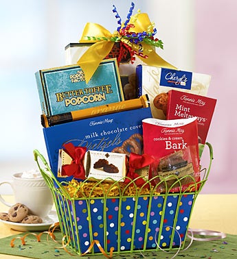Happy Birthday Chocolate Indulgence Gift Basket