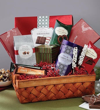 Fannie May� Holiday Pleasures Gift Basket