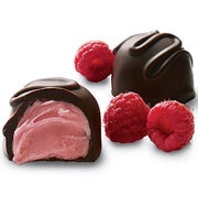 Fannie May Dark Chocolate Covered Raspberry Creams