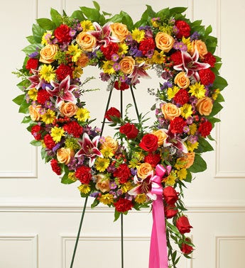 Bright Standing Open Heart