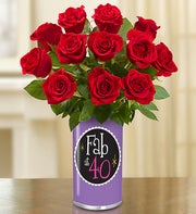 Fabulous 40th Birthday Bouquet